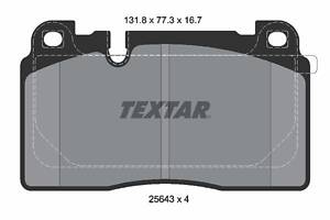 TEXTAR 2564305 Колодки тормозные (передние) Audi Q5 08-