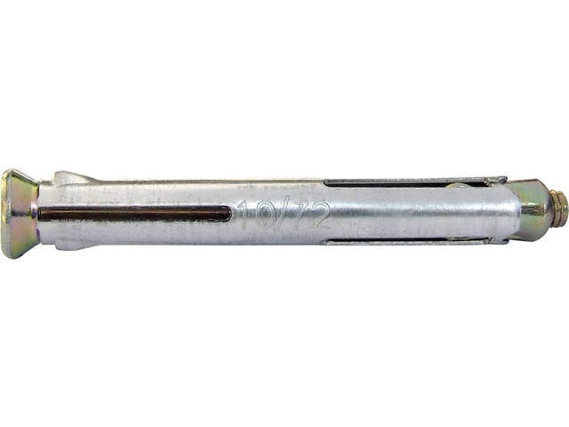 TFC 10х202мм прижим 170мм анкер з гвинтом для вікон оцинкована сталь PZ (10 шт.) [9F10000009F110B000] Metalvis - Фото 1