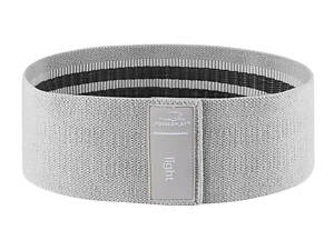 Тканева гумка для фітнесу та спорту PowerPlay 4111 Hip Band S Heavy Сіра (d_64cm)