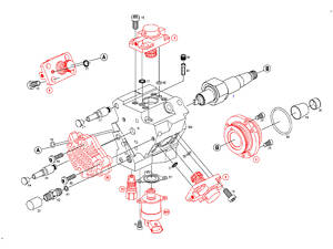 ТНВД 0445010140 RENAULT Trafic 00-14, Master II 97-10; NISSAN Interstar 01-10, Primastar 02-14; OPEL Vivaro 01-14, Movan