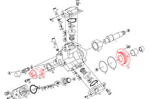 ТНВД Bosch 1.9JTD 16V 0445010007 Fiat Doblo 00-09, Fiat Punto 03-10, Fiat Bravo 95-01