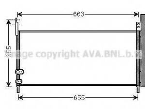 TO5576D AVA Радиатор кондиционера TOYOTA AURIS (2007) AURIS 1.8 HYBRID AVA QUALITY COOLING TO5576D LEXUS CT (ZWA1_)