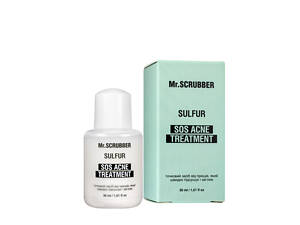 Точковий засіб від прищів Mr. Scrubber SOS Acne Treatment Sulfur 30 мл