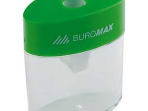 Точилка Buromax with a container, plastic (mixed colors) (BM.4752)