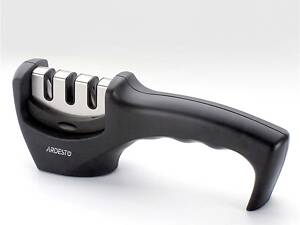 Точилка для ножей Ardesto Gemini AR1920BS 20.5х5.5х7.5 см черная