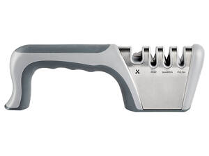 Точилка для ножів Vinzer VZ-50532 4.7х8.6х24 см сіра