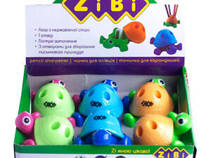 Точилка ZiBi Kids Line Черепашка з контейнером асорти (ZB.5535)