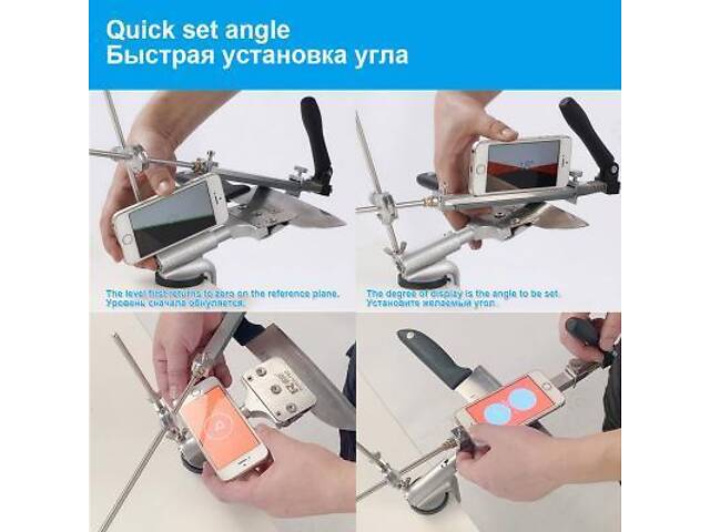 Точило Ruixin Touch Pro Steel V 2.0 + камені 4шт (30084) - Фото 2