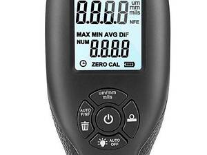 Товщиномір фарби цифровий No Brand 0-2000 мкм Fe і Nfe Чорний (H051219)