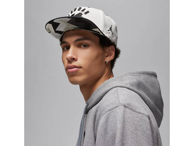 Толстовка JORDAN M J ESS FLC BASELINE HOODIE FD7545-091 - Фото 3