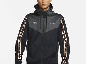 Толстовка чоловіча Nike Sportswear Repeat XL Чорний (DX2025-010)