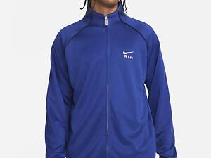 Толстовка Nike Air Men's Poly-Knit Jacket (DQ4221-455) L синий
