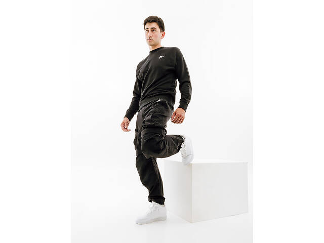 Толстовка Nike M CLUB CRW FT BV2666-010 - Фото 5