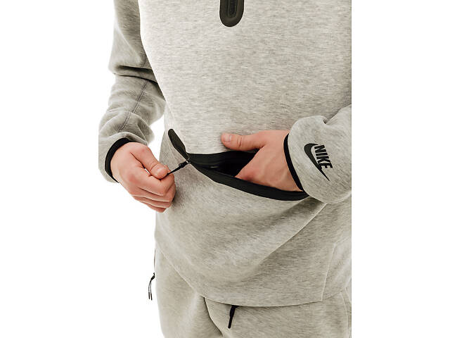 Толстовка Nike M NK TCH FLC HZ TOP FB7998-063 - Фото 5