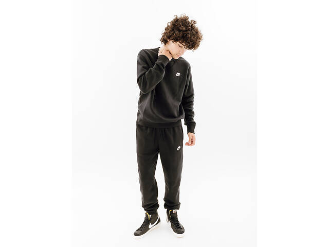 Толстовка Nike M NSW CLUB CRW BB BV2662-010 - Фото 7