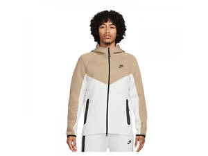 Толстовка Nike Sportswear Tech Fleece Windrunner Full-Zip Hoodie Beige/White FB7921-121 M FB7921-121