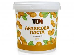 TOM Арахісова Паста (500 g, класична)