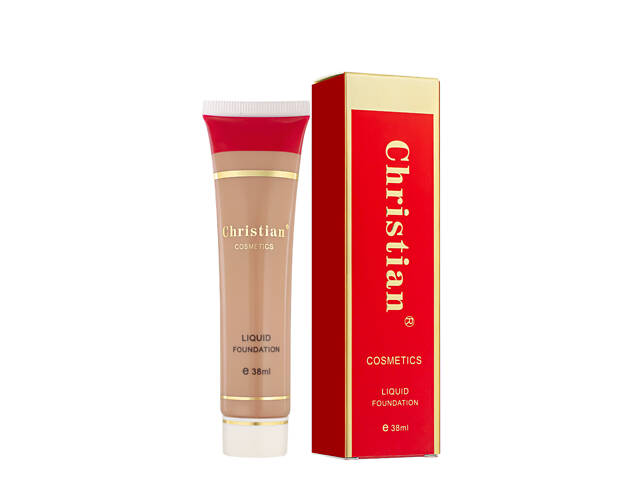 Тональная основа для лица Christian Liquid Foundation SPF10 LF 01 № 10 Темно Бежевый