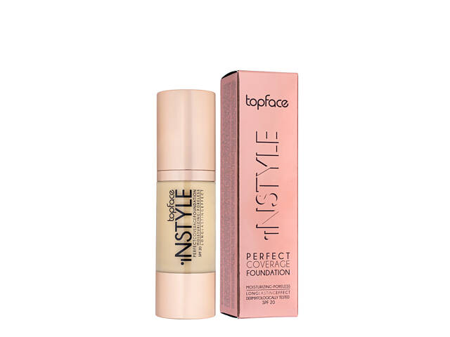 Тональная основа Topface Instyle Perfect Coverage SPF20 PT463 № 02