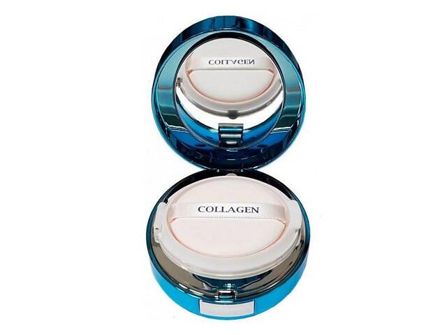 Тональный крем кушон Enough Collagen Aqua Air Cushion для лица с коллагеном, № 21
