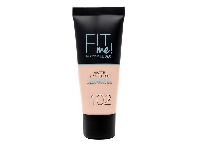 Тональный крем матирующий Maybelline New York Fit Me Matte № 102