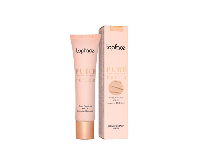Тональный крем увлажняющий TopFace Pure Touch SPF20 № 04