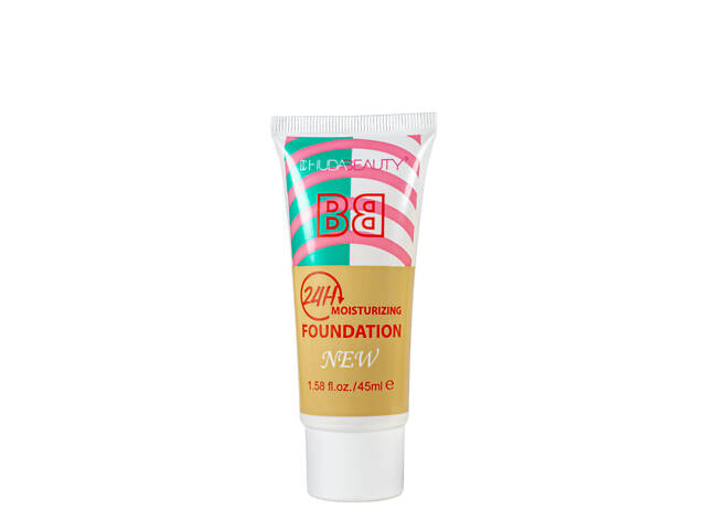 Тональный ВВ крем для лица Huda Beauty BB Moisturizing Fondation № 01 Светло Бежевый