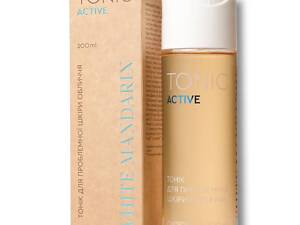 Тонік для проблемної шкіри обличчя Tonic Active White Mandarin 200 мл (99101208101)