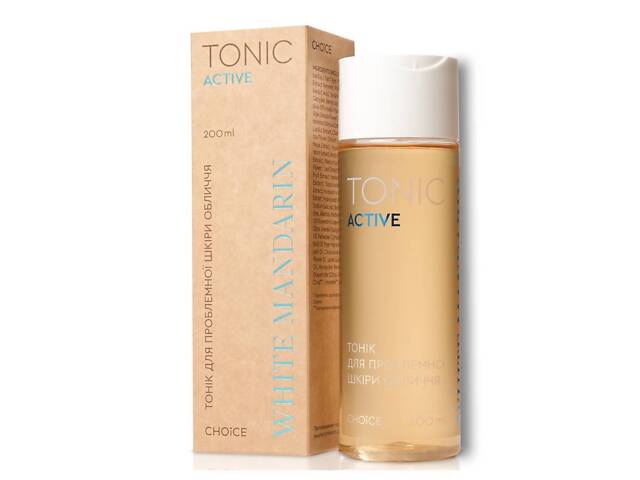Тоник для проблемной кожи лица Tonic Active White Mandarin 200 мл ( 99101208101) - Фото 1