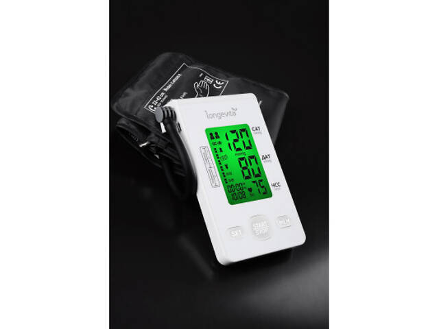 Тонометр Longevita Авт.вимір.артер.тиску LONGEVITA DBP-6179 (DBP-6179) - Фото 2
