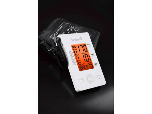 Тонометр Longevita Авт.вимір.артер.тиску LONGEVITA DBP-6179 (DBP-6179) - Фото 9