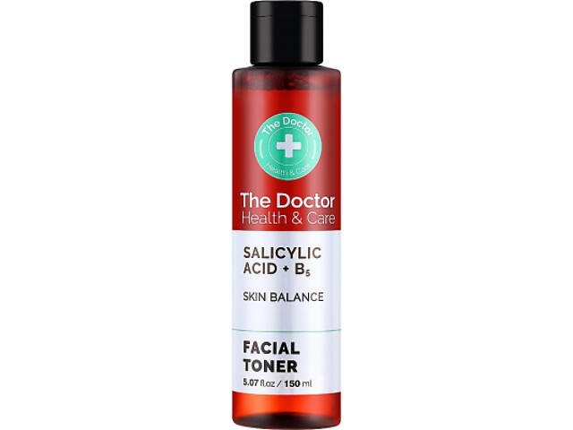 Тонік для обличчя The Doctor Health & Care Salicylic Acid + B5 Toner 150 мл (5901845509251) - Фото 1