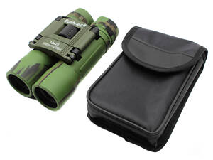 ТОП! Бінокль Bushnell 4789 10х25 з чохлом Камуфляж - 4498