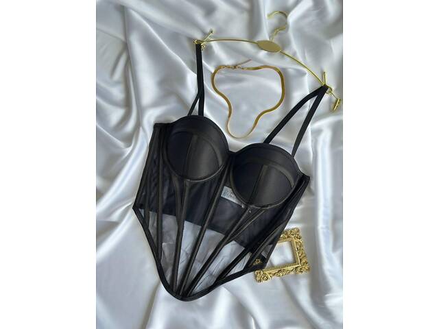 Топ DO3608 чорний 38C - Фото 2