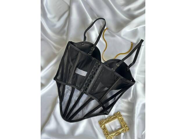 Топ DO3608 чорний 40C - Фото 4