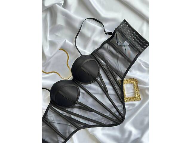 Топ DO3608 чорний 40C - Фото 7