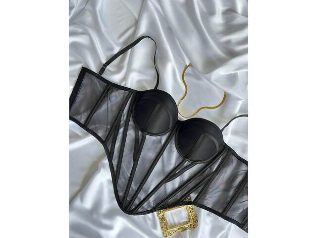 Топ DO3608 чорний 40C - Фото 8