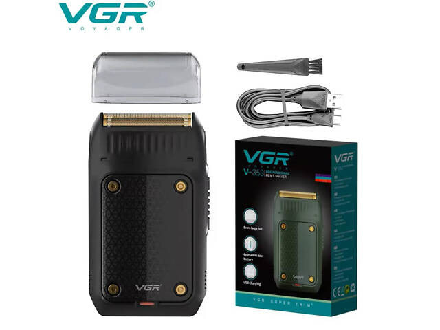 ТОП! Электробритва VGR V-353 Black - Фото 1