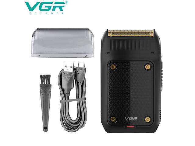 ТОП! Электробритва VGR V-353 Black - Фото 4