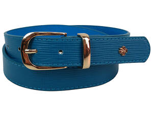 ТОП! Жіночий ремінь Doca блакитний