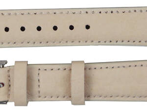 ТОП! Жіночий ремінець для годинника зі шкіри Mykhail Ikhtyar Ш18 мм бежевий