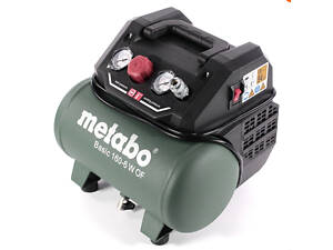 ТОП! Компрессор переносной Metabo Basic 160-6 W OF (601501000): 160 л/мин., 900Вт, 6 бар