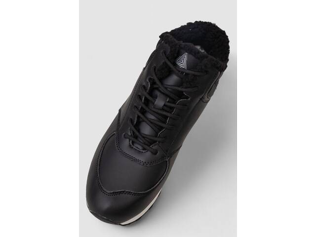 ТОП! Кросівки чоловічі зимові на хутрі, колір чорно-білий, 248RCX700 STILLI 44 - Фото 2
