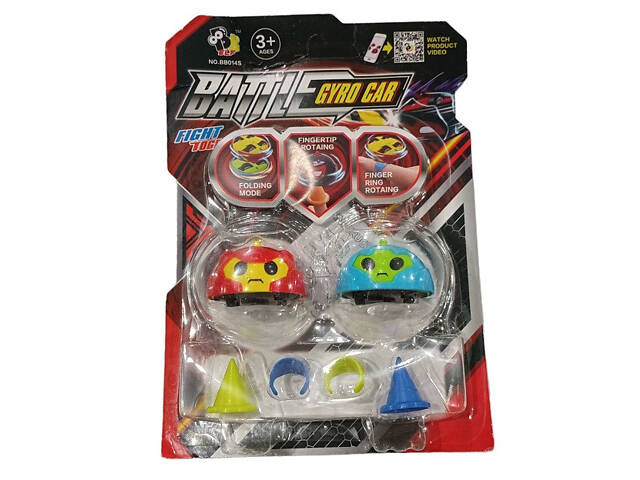 ТОП! Машинка-бейблейд Battle Gyro Car BB014S - Фото 1