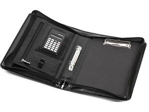 ТОП! Папка формата А5 Jpb из кожзама черная