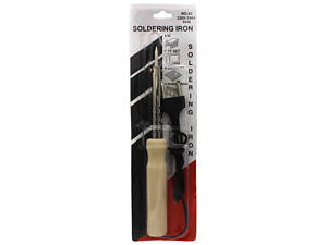 ТОП! Паяльник Soldering iron WD-42 / Soron 40W c тоником жалом деревянная рукоять