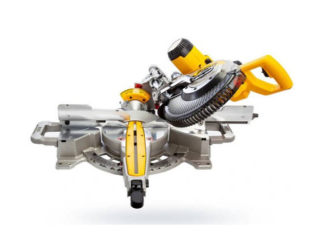 ТОП! Пила торцовочная сетевая DeWALT DWS727: 1675 Вт, глубина реза 150 мм, круг 250 мм - Фото 7