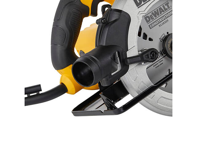 ТОП! Профессиональная пила дисковая сетевая DeWALT DWE5615 : 1500 Вт, диск 190 мм, 5500 об/мин - Фото 6