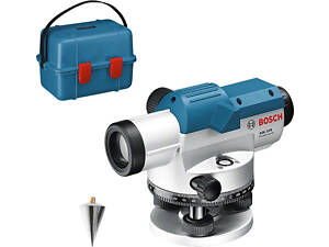 ТОП! Профессиональный оптический нивелир Bosch Professional GOL 32 D : 120 м, 32 х зум, кейс