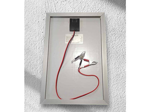 ТОП! Солнечная панель SOLAR PANEL 18V10W разм 235х350х17 мм - Фото 2